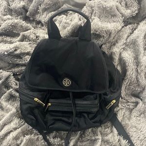Brand New Tory Burch Nylon Backpack with gold hardware. In Perfect Condition!